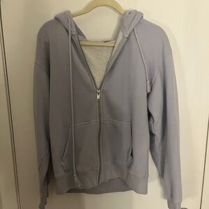 Light purple Brandy Melville zip up